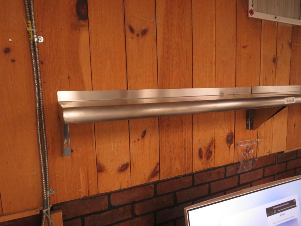 36" Stainless Steel Shelf