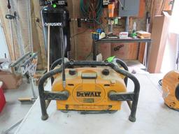 (2) DeWalt dc011 Jobsite Radios