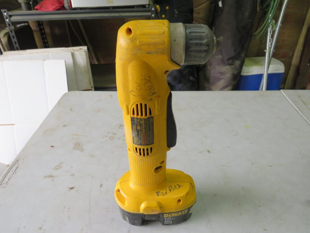 DeWalt DW960 3/8" Right Angle Drill & Dewalt 938 Reciprocating Saw