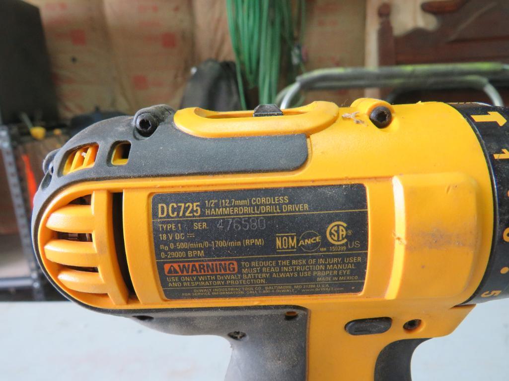 DC330 Jigsaw & DeWalt DC725 .5" Drill