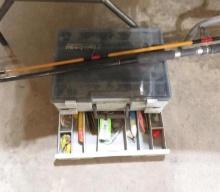 Large Lures, Tackle Box, St. Croix Surf Rod