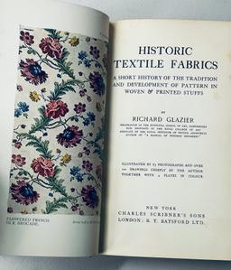 Historic Textile Fabrics : A Short History of the Tradition and Development (1923)