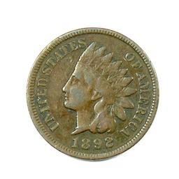 1892 Indian Cent