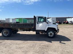 2007 Gmc C7500 Flatbed Dump Truck - Gasoline