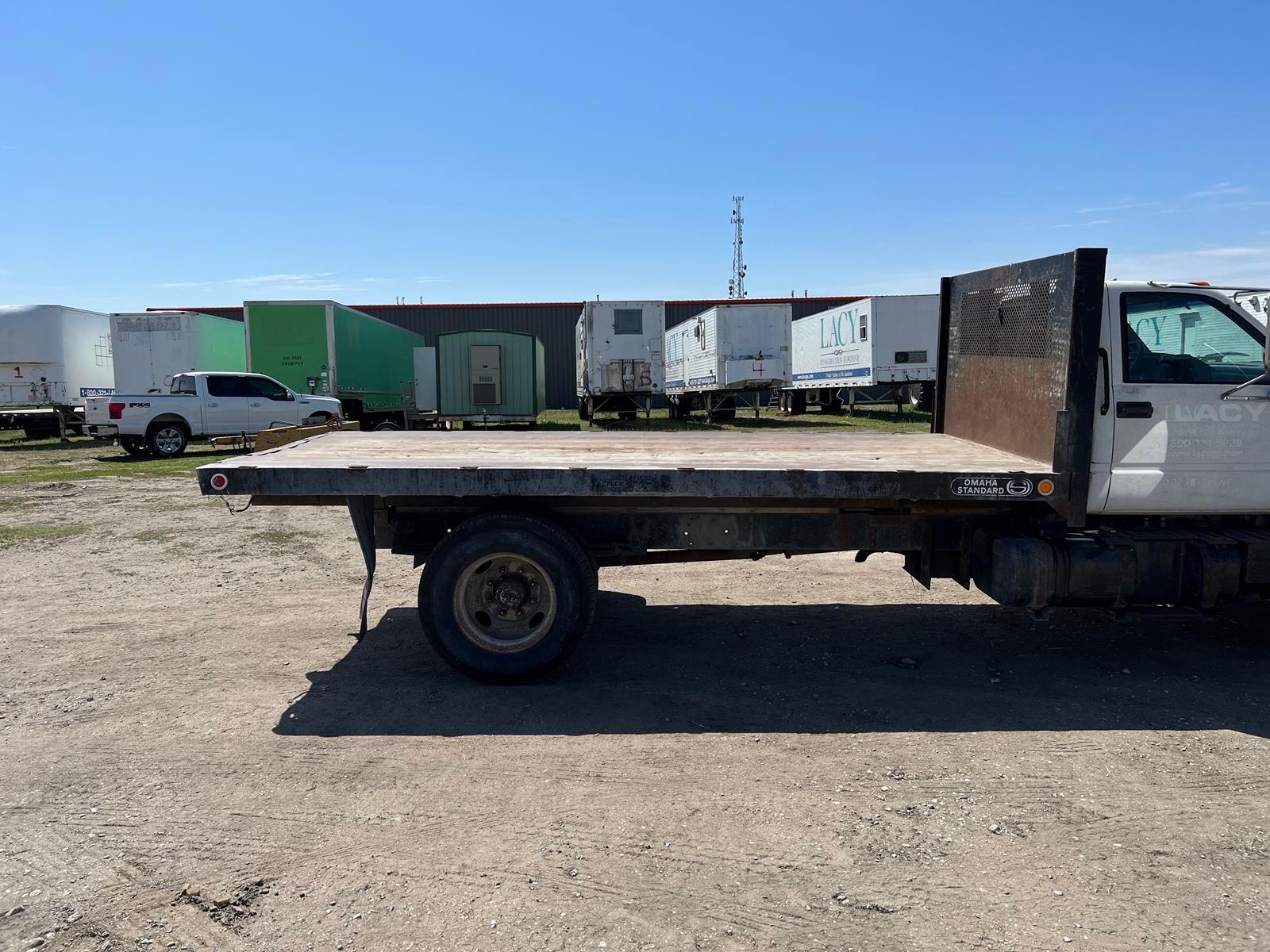 1991 Gmc Flatbed Dump Truck - Diesel