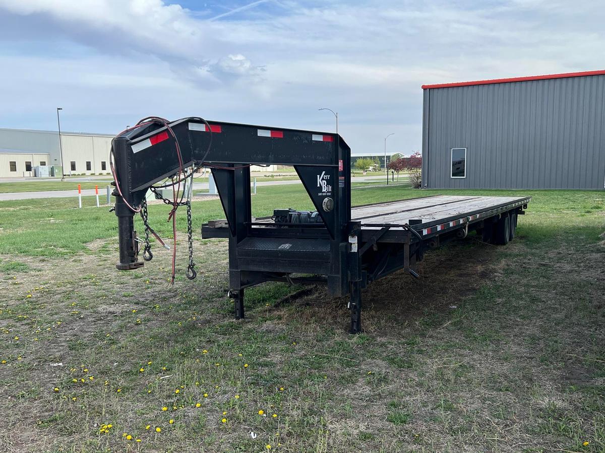 2017 Kerr Built 40ft Hydraulic Tilt Bed Trailer