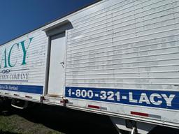 1965 Dorsey 40ft Enclosed Dry Van Jobsite Trailer