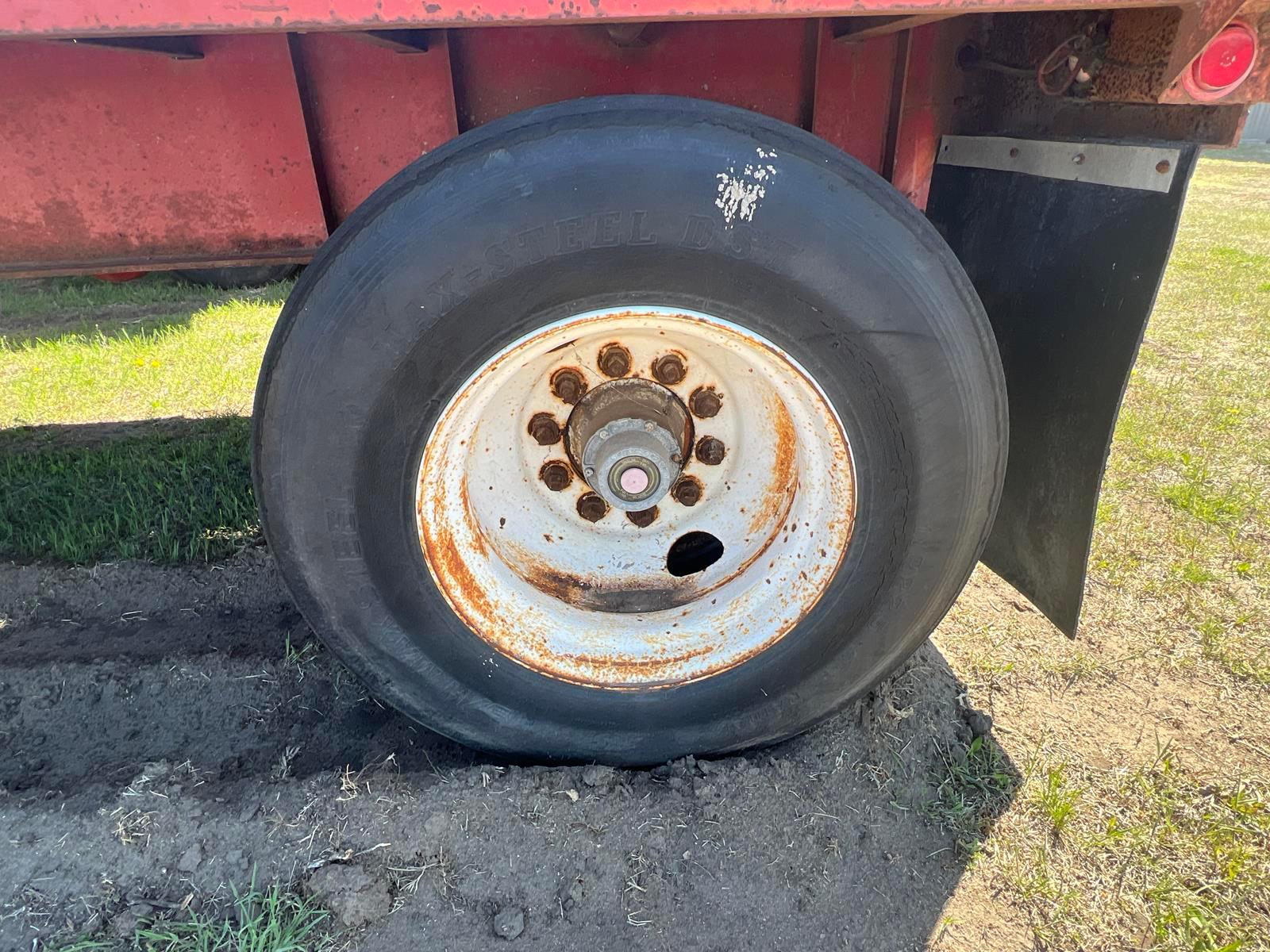 1986 Great Dane 45ft Spread Axle Flatbed Trailer