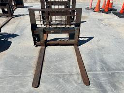 Bobcat 48in Pallet Forks For Skid Steer