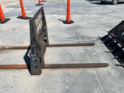 Bobcat 48in Pallet Forks For Skid Steer