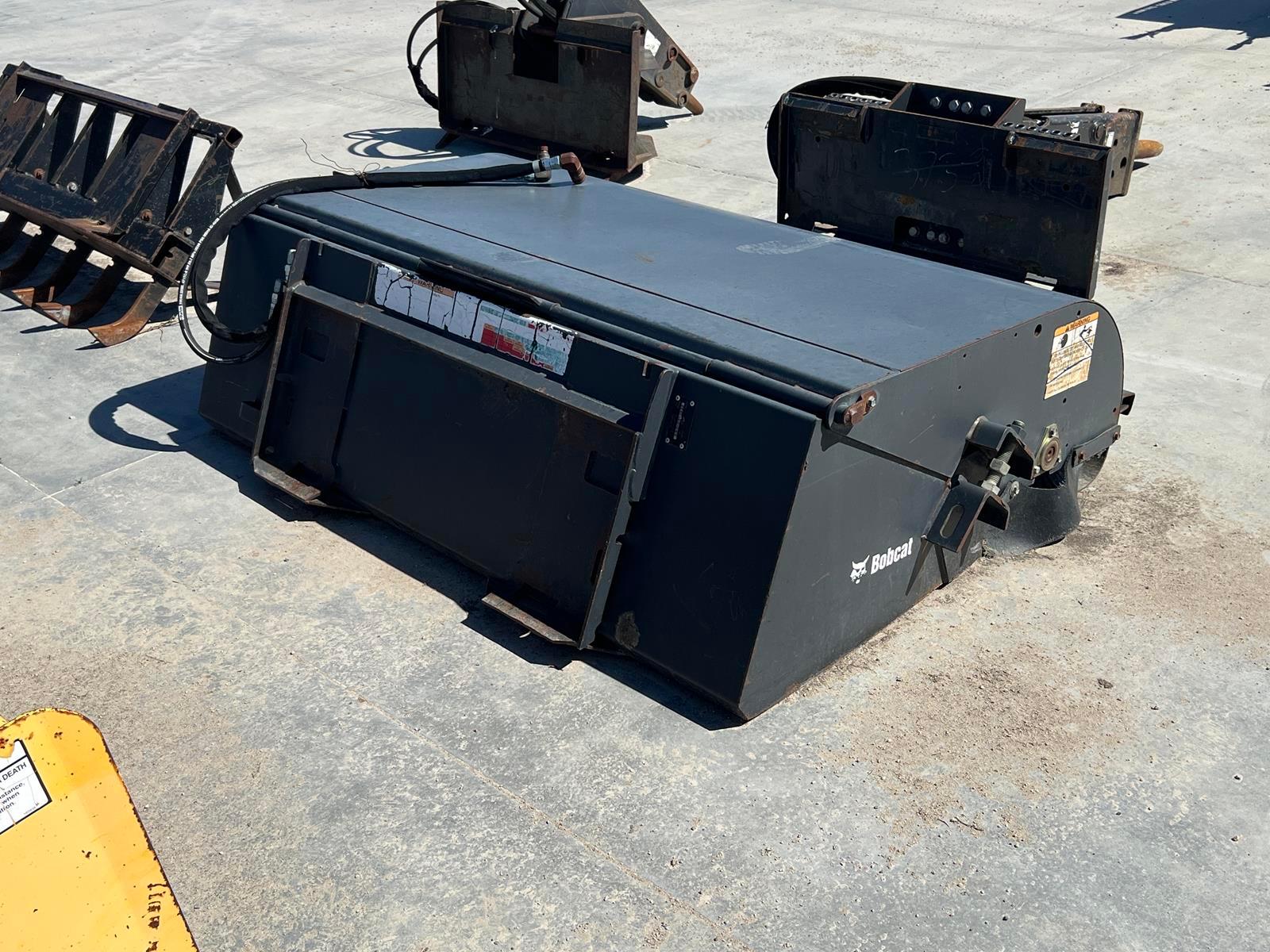 Bobcat 72in Sweeper For Skid Steer