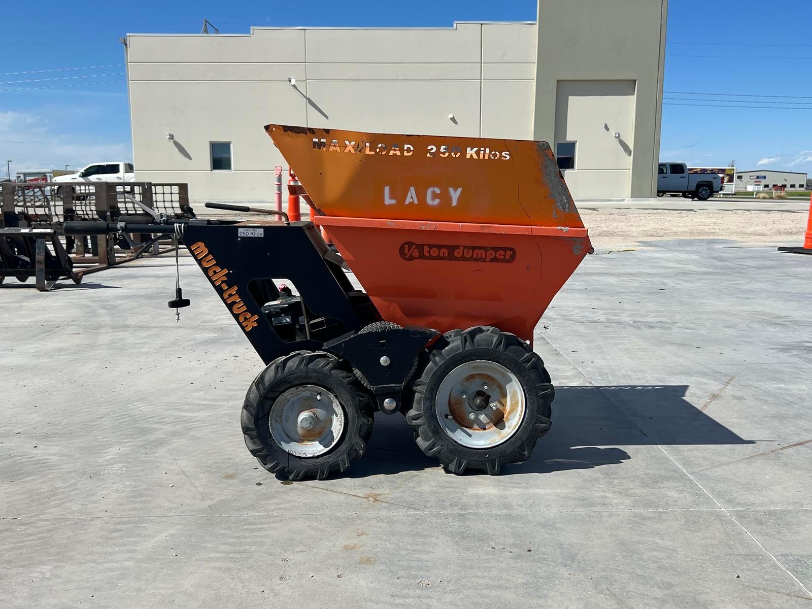 Muck Truck 4-wheel Drive Motorized Wheelbarrow - Gasoline