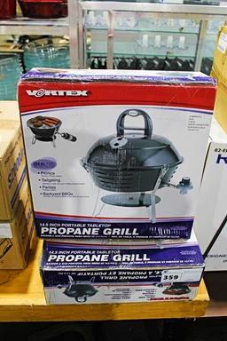 NEW VORTEX 14.5IN. TABLETOP PROPANE GRILL