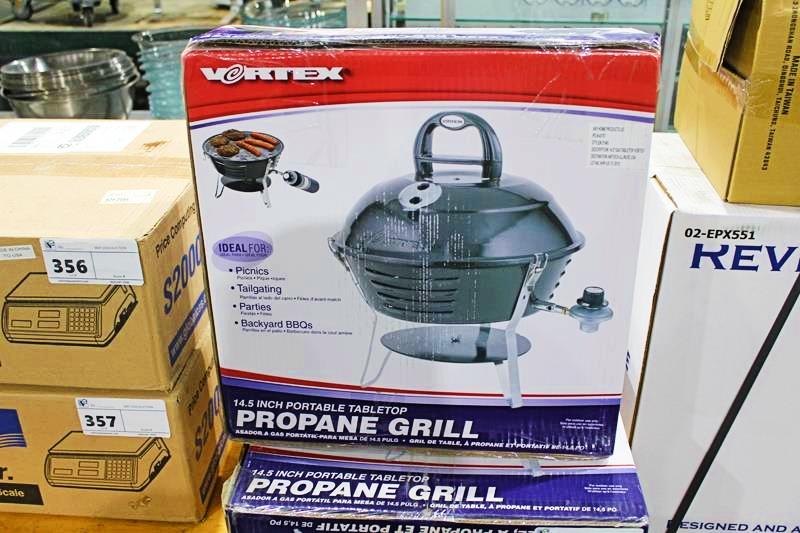 NEW VORTEX 14.5IN. TABLETOP PROPANE GRILL