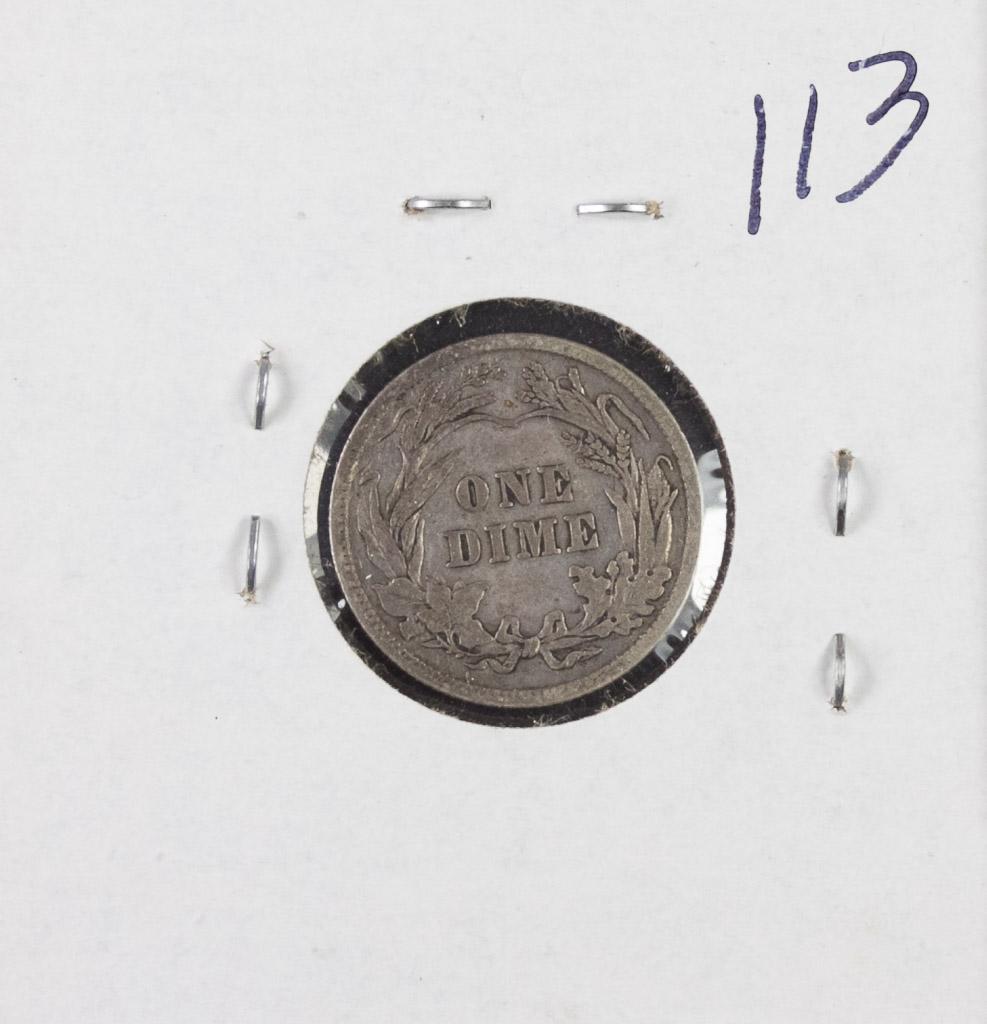 1904 - BARBER DIME - VF