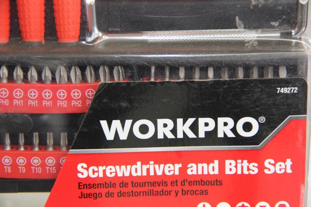 Work Pro 100-Piece Screwdriver and Bit Set
