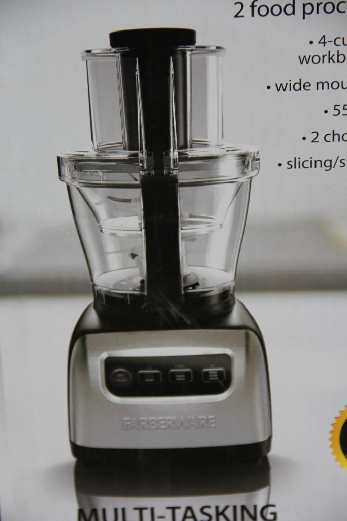 Faberware 12 Cup 2-in-1 Food Processor