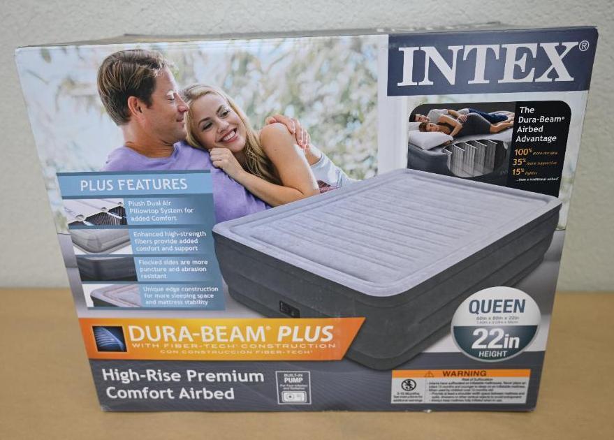 Intex Dura- Beam Plus High Rise Air Bed