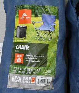 Four Ozark Trail Camp Chairs