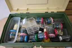 Plano 707 Tackle Box Loaded with Fly Tie Gear