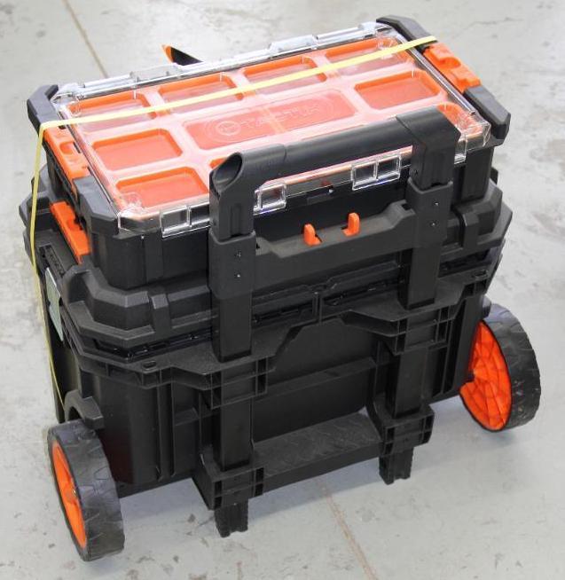 Tactix Modular Mobile Storage System Toolbox