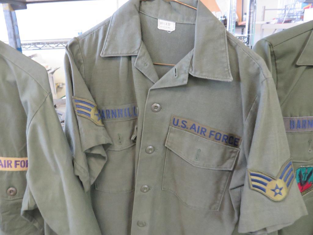 US Air Force OD Green Tops