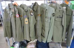 US Army OD Green Uniform Shirts