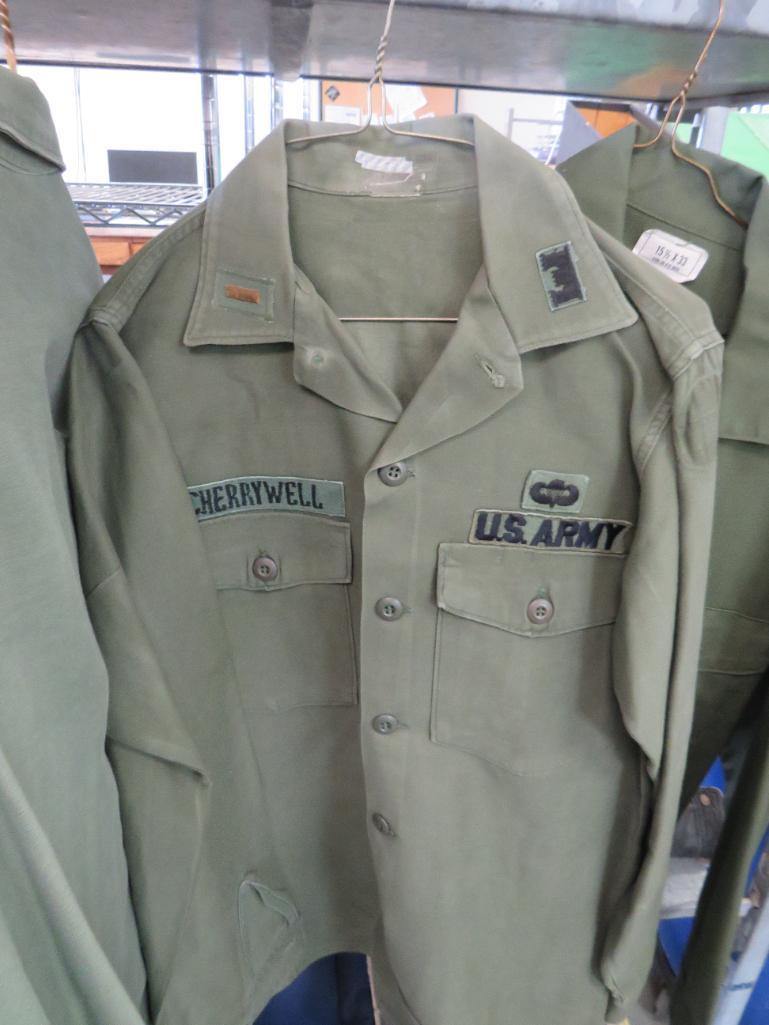 US Army OD Green Uniform Shirts