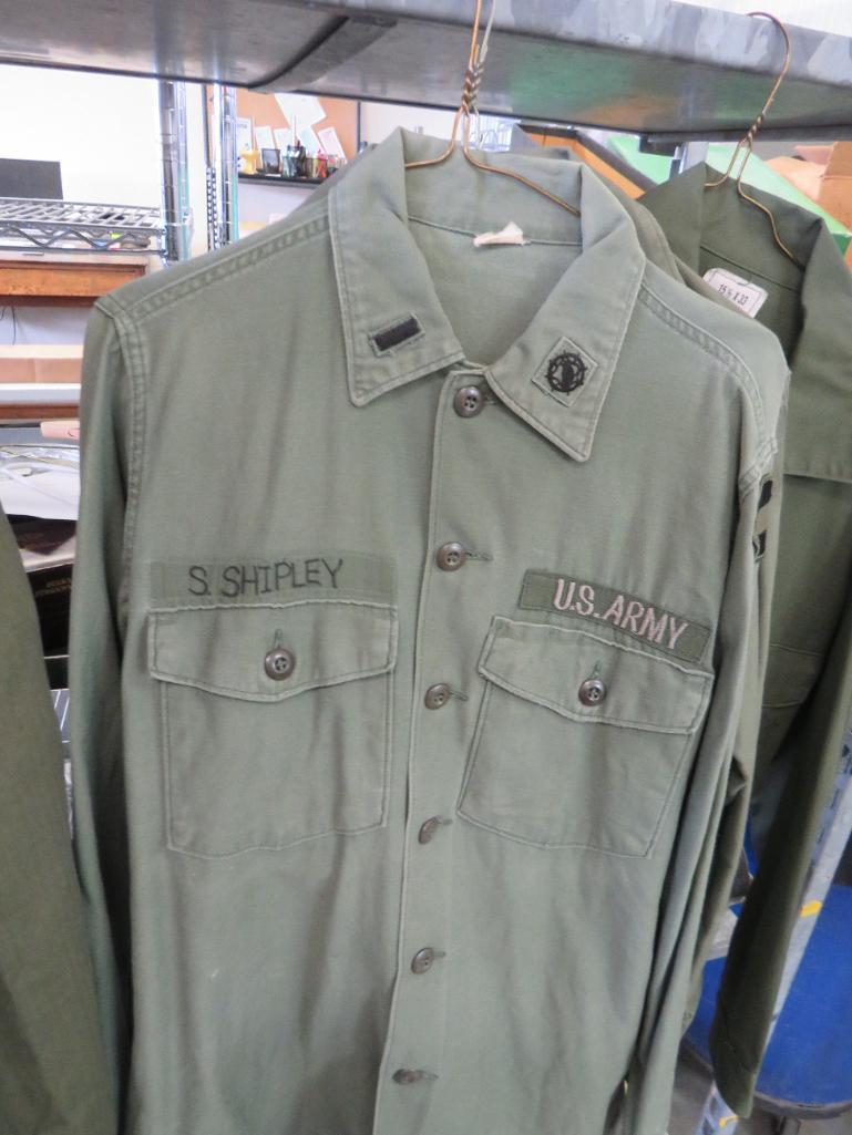 US Army OD Green Uniform Shirts