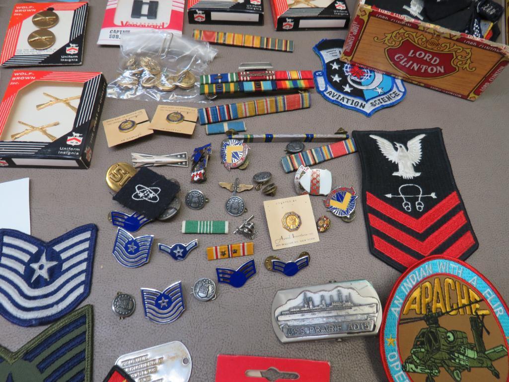 US Military Patches, Pins and Buttons