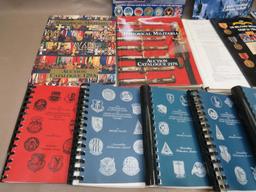 Military Library with US Air Force Insignia Manuals