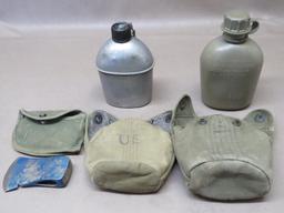 US Military Canteens and Hatchet Head