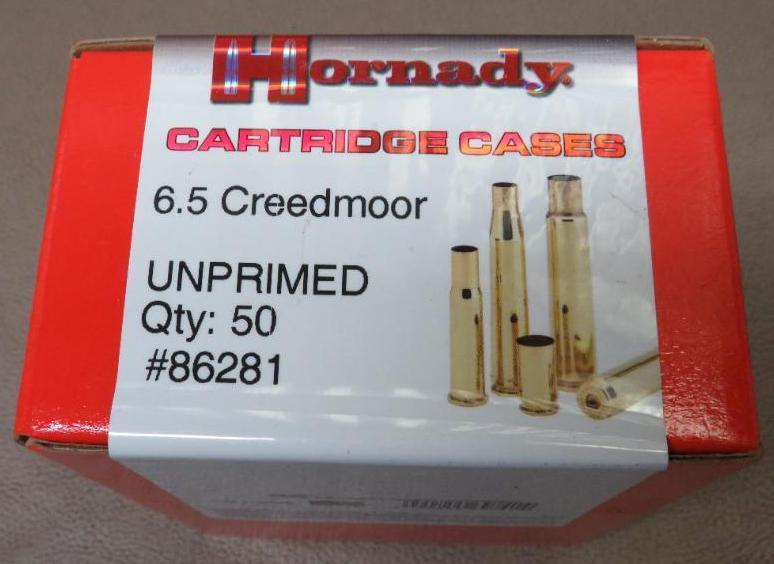 # 86281 Hornady 6.5 Creedmoor Brass for Reloading