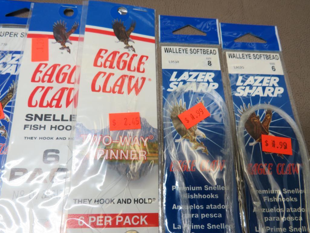 Eagle Claw Snelled Fishing Hooks
