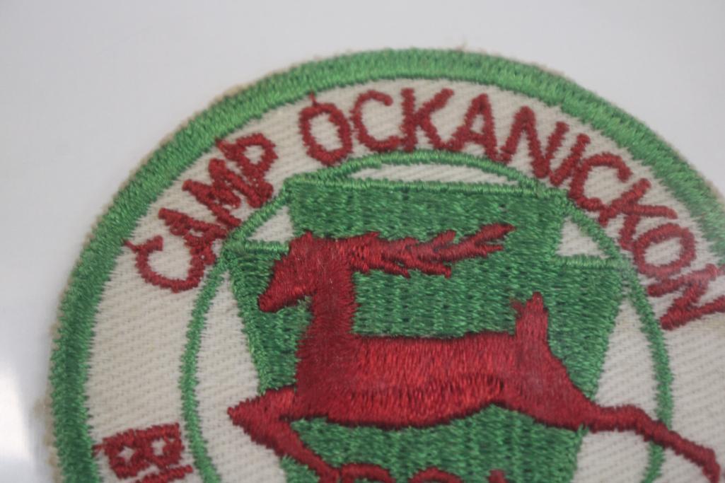 Three Early BSA Camp Patches