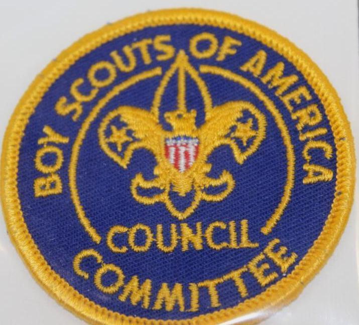 18 BSA Administrative Patches from 1970s Forward