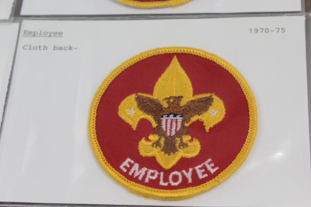 18 BSA Administrative Patches from 1970s Forward