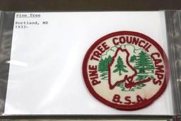 10 BSA Camping Patches from the North Eastern US