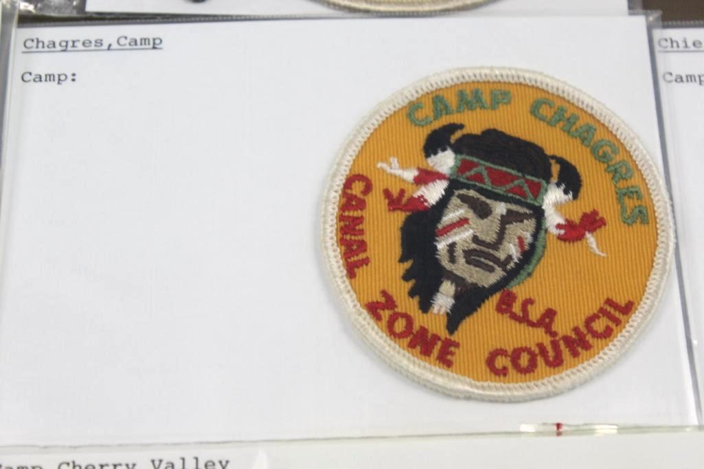 10 BSA Camp and Council Patches Beginning with Letter "C"