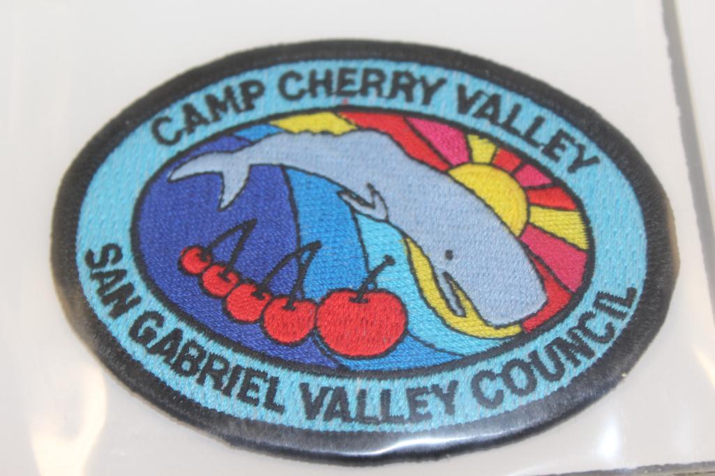 10 BSA Camp and Council Patches Beginning with Letter "C"