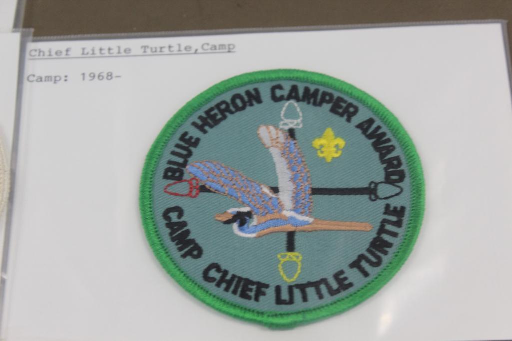 10 BSA Camp and Council Patches Beginning with Letter "C"