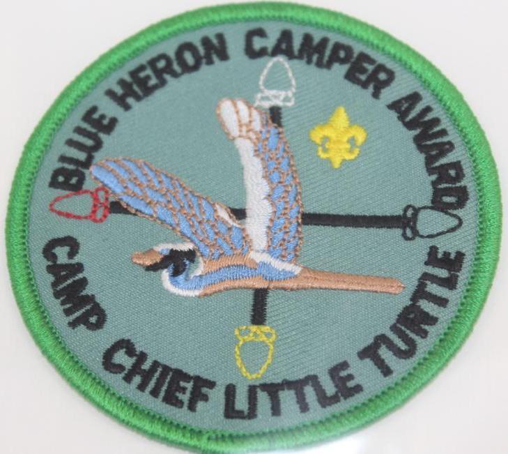 10 BSA Camp and Council Patches Beginning with Letter "C"