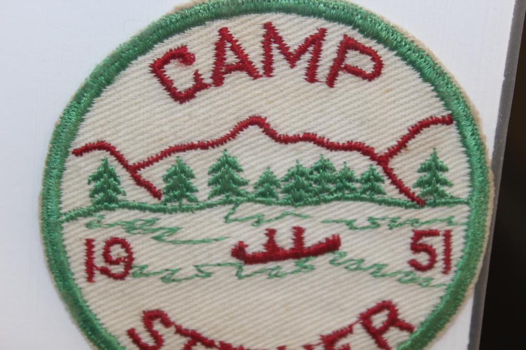 1951 Camp Steiner BSA Twill Patch