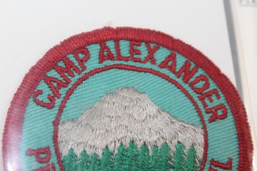 11 BSA Pike's Peak Camp Alexander Patches in Different Styles