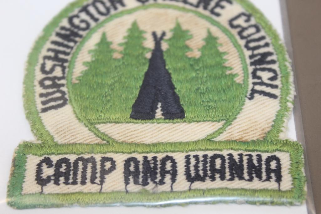 Three Early BSA Camp Patches
