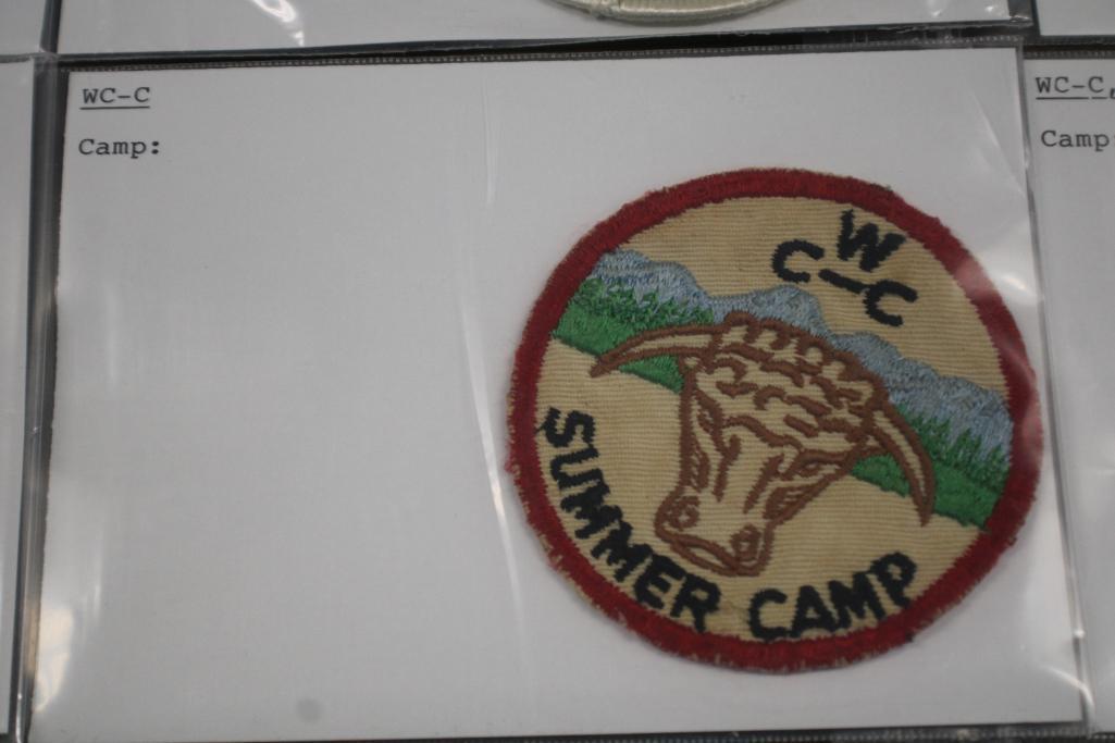 13 Vintage BSA Camp Patches