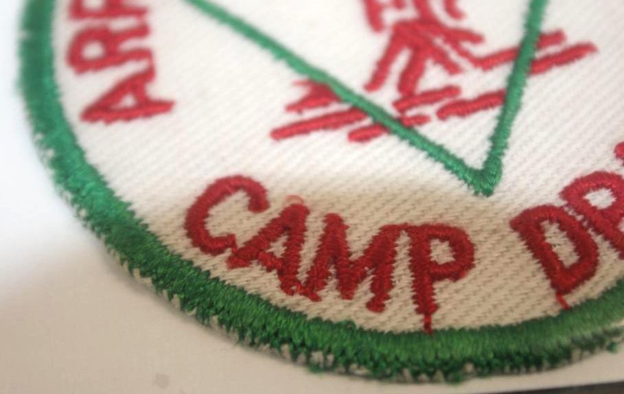 4 Early BSA Camp Patches from Camp Alexander and Camp Drake