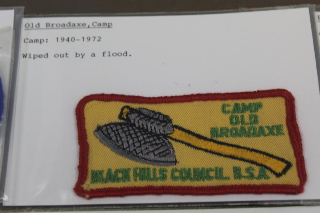 9 Early BSA Camp Patches