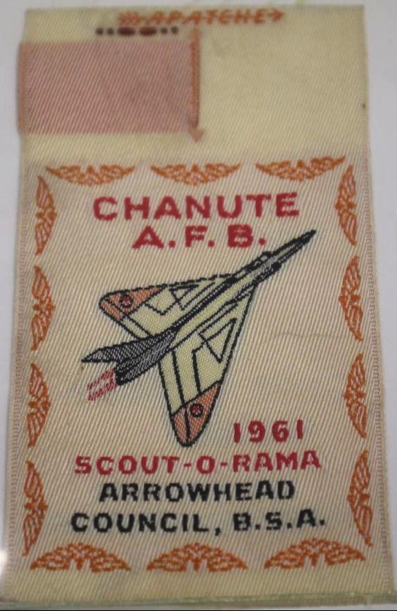 12 BSA Woven Fabric Patches Dated 1958-1961