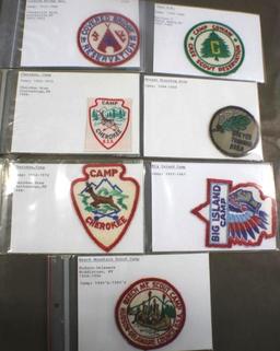 7 Vintage BSA Camp Patches